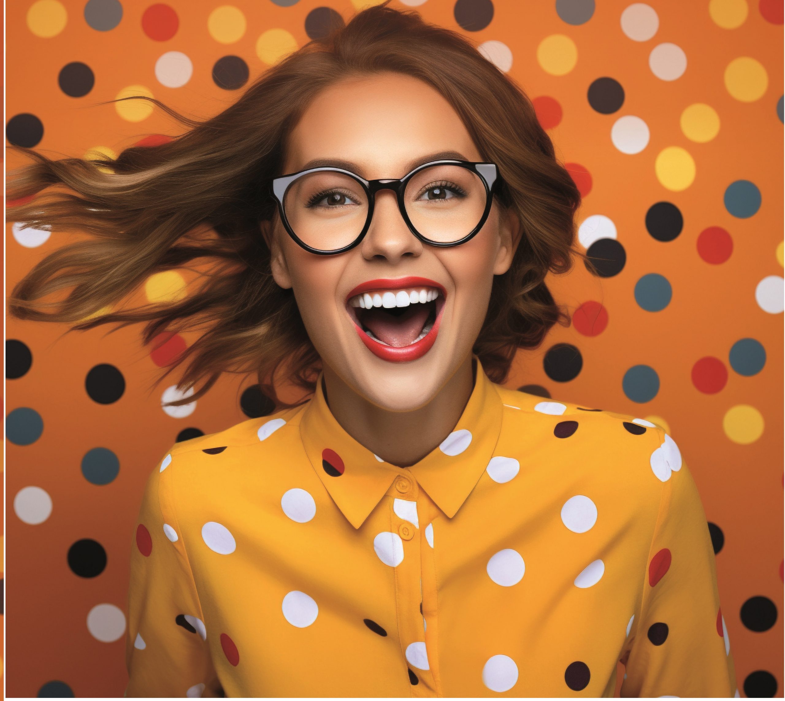Mujer feliz con gafas en Euro Óptica Alfàs